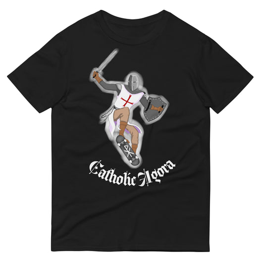 Skateboarding Templar Black T Shirt