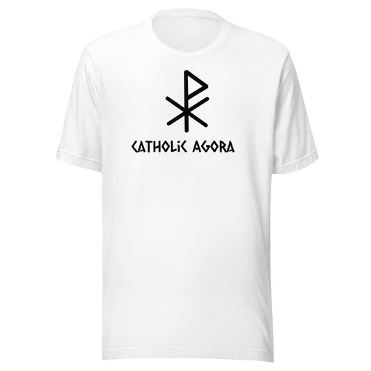 Tribal Catholic Agora White T Shirt